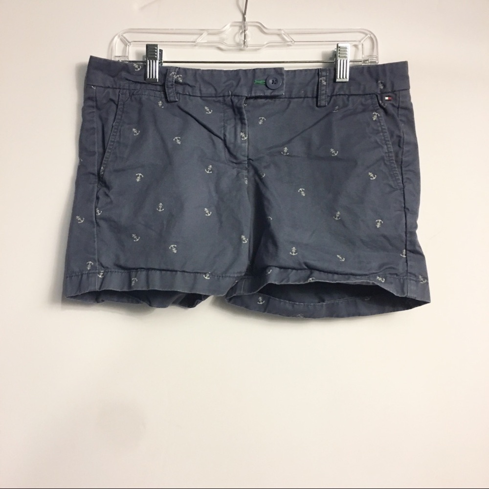TOMMY Hilfiger Shorts Anchor Pattern Size 6